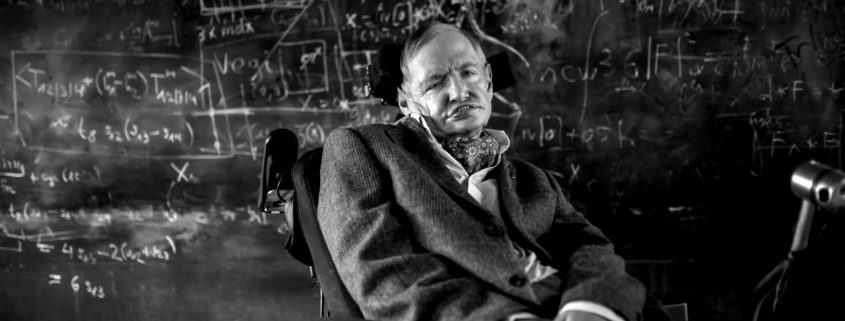 Photo du professeur Hawking